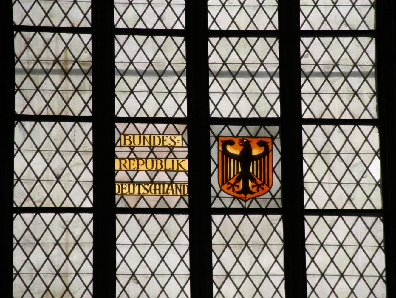 Kirchenfenster in Sankt Marien, Lübeck