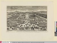 Veüe du Jardin des Thuileries comme il est à present 1680