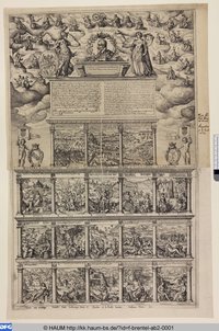 La Pompe Funèbre de Charles III., Duc de Lorrain, Titelblatt, oberes Blatt